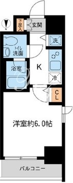 KDXレジデンス大島 906 間取り図