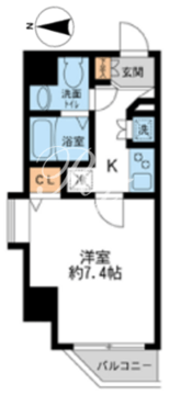 HF錦糸町レジデンス 606 間取り図