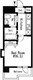 ドゥーエ西大島2 1316 間取り図