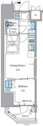 プライムアーバン浅草田原町 1201 間取り図