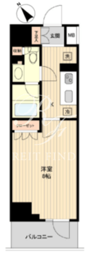 HF両国レジデンス 202 間取り図