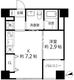 ハイリーフ上野 703 間取り図