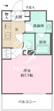 プライムアーバン菊川 403 間取り図