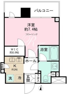 JP noie 亀戸 517 間取り図