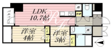 グランパセオ菊川 702 間取り図