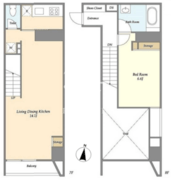 コートブランシェAP 802 間取り図