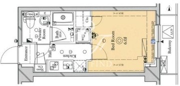 アルテシモリベロ 302 間取り図