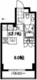 フレンシア麻布十番サウス 802 間取り図