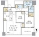 白金ザ・スカイ E-1216 間取り図