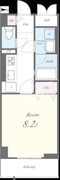 ルミエール 202 間取り図