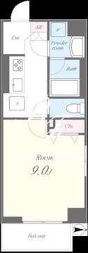 ルミエール 301 間取り図