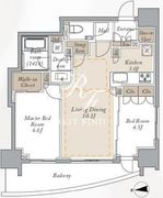 プライマルシティ神楽坂 702 間取り図