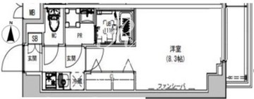 エスレジデンス本所吾妻橋 101 間取り図