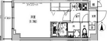エスレジデンス本所吾妻橋 204 間取り図