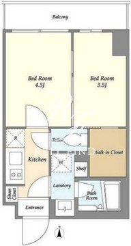 プレセダンヒルズ両国 603 間取り図
