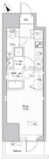 オーパスレジデンス武蔵小山 503 間取り図