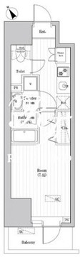 オーパスレジデンス武蔵小山 903 間取り図