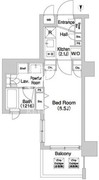 コンフォリア清澄白河トロワ 303 間取り図 ?>