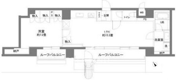 カスタリアお茶の水 702 間取り図