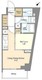 ラサンテ文京千駄木 204 間取り図