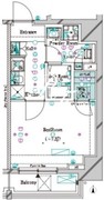 ガリシア大塚駅前 401 間取り図