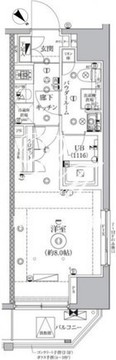 セジョリ浅草 901 間取り図
