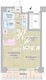 アヴォルトフェリーチェ蒲田サウス 505 間取り図