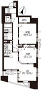 プライムアーバン日本橋大伝馬町 1204 間取り図