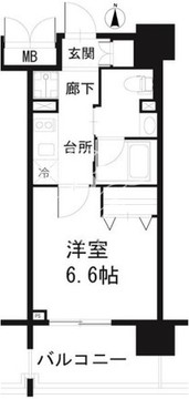 プライムアーバン錦糸公園 402 間取り図