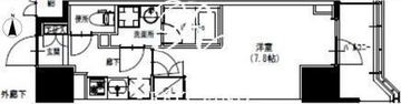 エスレジデンス曳舟 202 間取り図