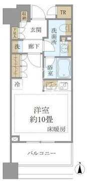 白金ザ・スカイ E-2105 間取り図