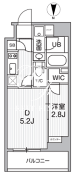 オルタナ東池袋 301 間取り図