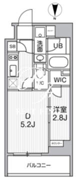 オルタナ東池袋 303 間取り図