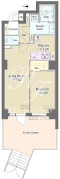 神明公園ハイツ・文京 101 間取り図