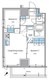 ルフォンプログレ渋谷ヒルトップ 1307 間取り図