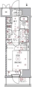 アルテシモピトレ 802 間取り図
